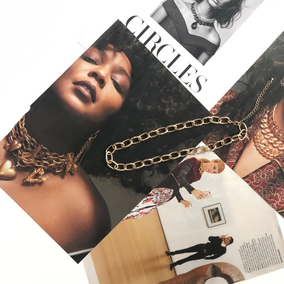 Chunky Link Chain Necklace - Picture 2 of 5